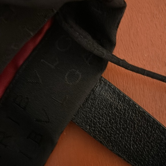 BVLGARI LOGO-MANIA CANVAS, LEATHER TOTE. EUC. - Picture 7 of 13